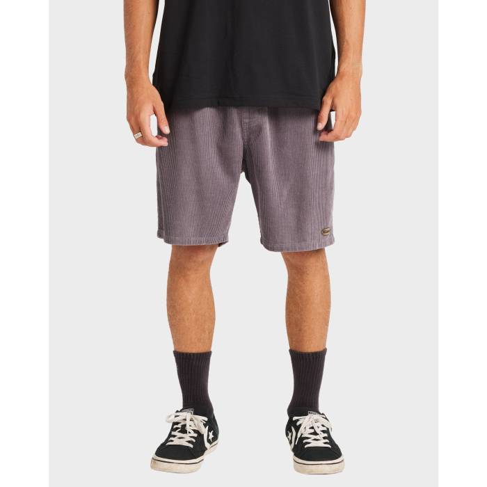 ビラボン Billabong 【 Mens Larry Cord Walkshorts Mens Dusty Purple 】 メンズ メンズ Purple 紫・パープル