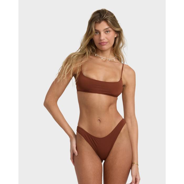 【★百貨店SALE★6/11十二時2時迄】散らし広告ボン Billabong 【 Womens Sol Searcher Bikini Top Womens Cowhide 】 レディース レディース