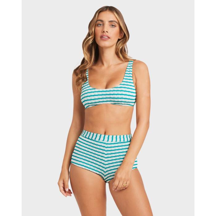 ビラボン Billabong 【 Womens Wavey Daze Avalon Bikini Bottom Womens Deep Sea 】 レディース ズボン ボトムス レディース ディープ