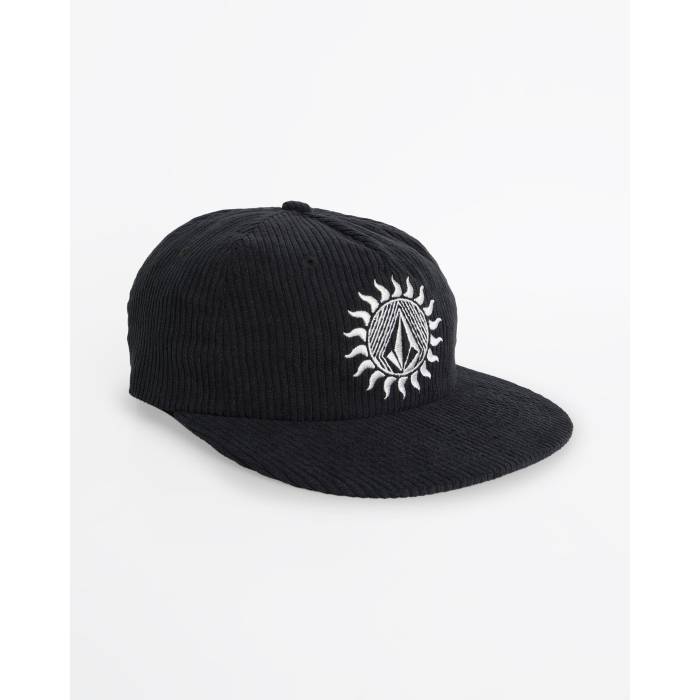 【★百貨店SALE★6/11夜夜中2時迄】ボルコム Volcom 【 Womens Full Stone Dad Cap Womens Vintage Black 】 レディース 旗がしら かぶり笠 レディース vintage ビンテージ・ヴィンテージ 黒いこと 黒いこと