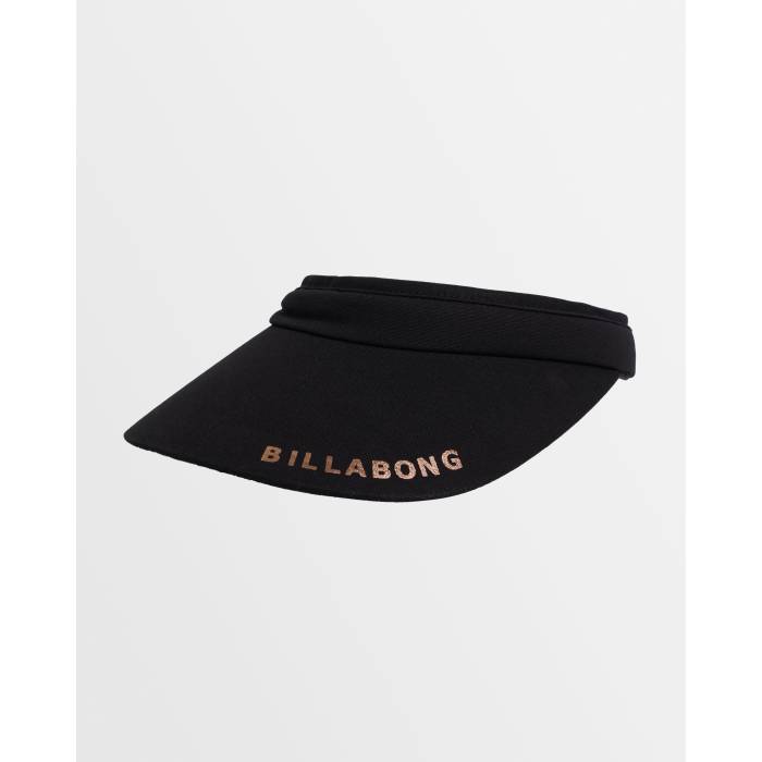 【★百貨店SALE★6/11真夜中2時迄】散らし広告ボン Billabong 【 Womens Society Beach Visor Hat Womens Black 】 レディース お付き合い レディース 黒いこと 黒いこと