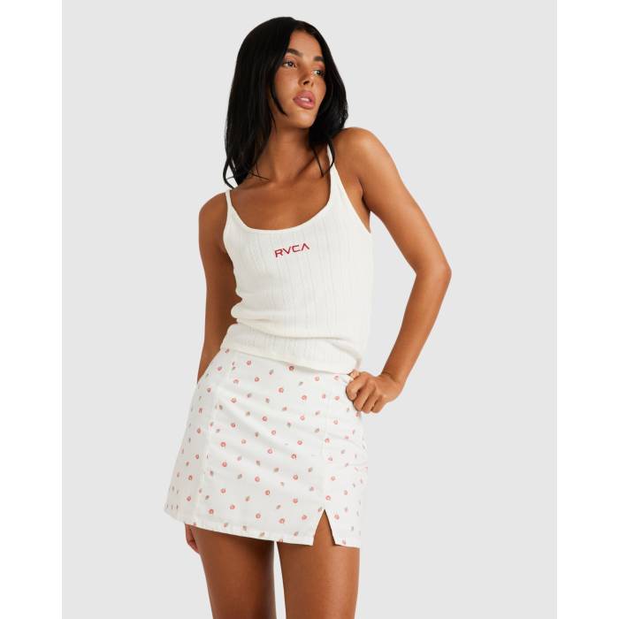 ルーカ Rvca 【 Womens Bud Mini Skirt Womens Cloud 】 レディース レディース
