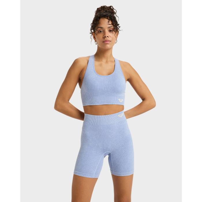 ロキシー Roxy 【 Womens Chillout Seamless Washed Sport Shorts Womens Grapemist 】 レディース ショーツ レディース