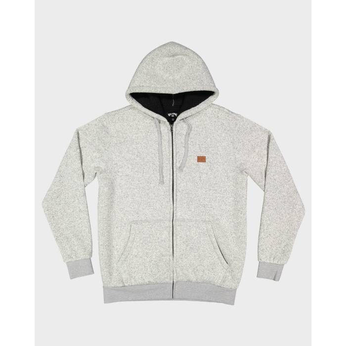 【★百貨店SALE★6/11十二時2時迄】散らし広告ボン Billabong 【 Mens Revolt Zip Zip Up Hoodie Mens Light Grey Heather 】 メンズ フーディー パーカー メンズ 薄墨色 薄墨色 heather ギョリュウモドキ