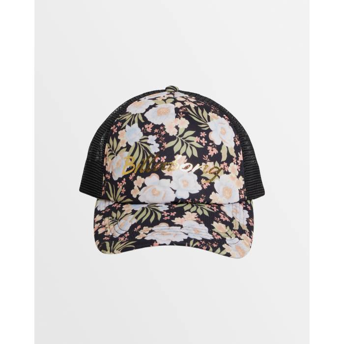 ビラボン Billabong 【 Womens Lost Cove Trucker Cap Womens Off Black 】 レディース トラッカー キャップ 帽子 レディース 黒色 ブラック|スニケス