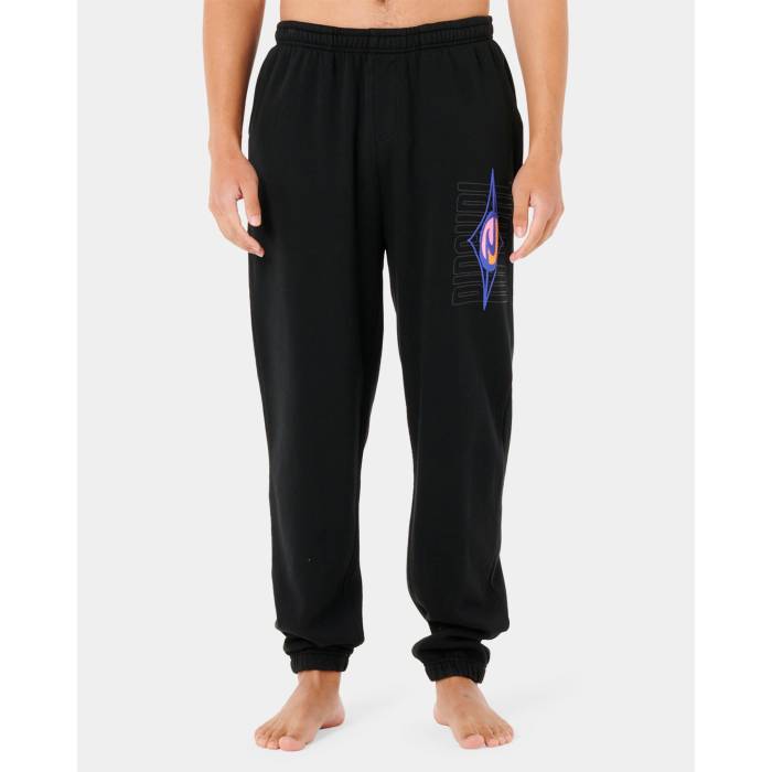 リップカール Rip Curl 【 Mens Raw Energy Track Pants Mens Black 】 メンズ エナジー トラック メンズ 黒色 ブラック