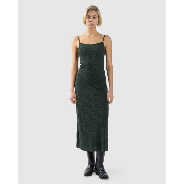 Thrills 【 Womens Cassia Bias Midi Dress Womens Deep Forest 】 レディース ドレス レディース ディープ フォレスト