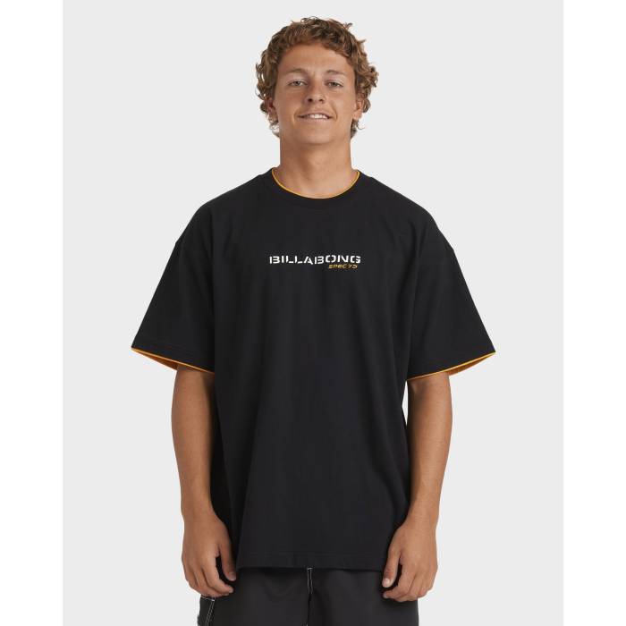 ビラボン Billabong 【 Mens Spec Tipper T-Shirt Mens Black 】 メンズ Tシャツ メンズ 黒色 ブラック