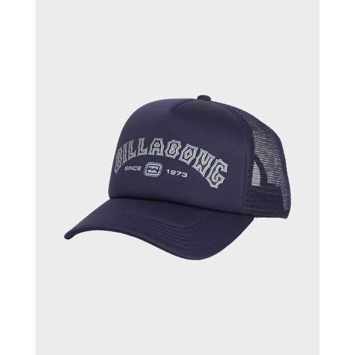 ビラボン Billabong 【 Mens Bracket Arch Trucker Cap Mens Dark Navy 】 メンズ トラッカー キャップ 帽子 メンズ 紺色 ネイビー