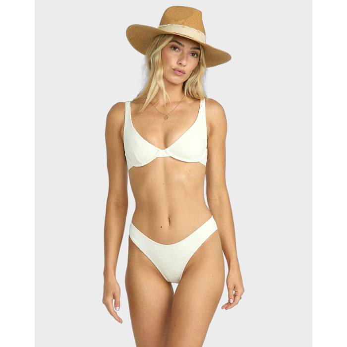 【★百貨店SALE★6/11真夜中2時迄】散らし広告ボン Billabong 【 Womens Wander Over Bondi Bikini Bottom Womens Salt Crystal 】 レディース ズボン ボトムス レディース