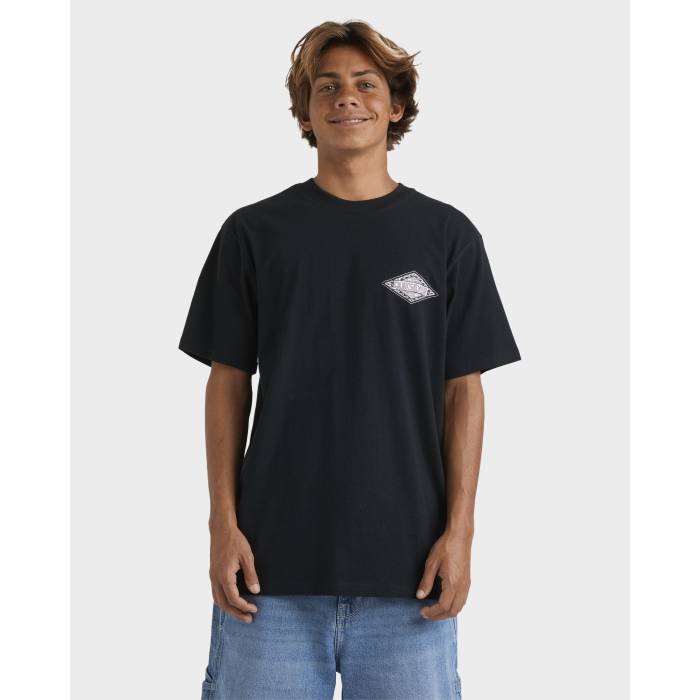 クイックシルバー Quiksilver 【 Mens Beyond The Waves T-Shirt Mens Black 】 メンズ Tシャツ メンズ 黒色 ブラック