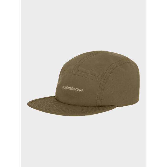 【★百貨店SALE★6/11真夜中2時迄】クイックしろがね色 Quiksilver 【 Mens Camp Stacker 2 5 Panel Cap Mens Fallen Rock 】 メンズ 旗がしら かぶり笠 メンズ