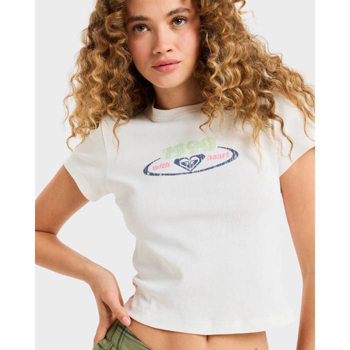 ロキシー Roxy 【 Womens Beach Love T-Shirt Womens Egret 】 レディース Tシャツ レディース 14,948円