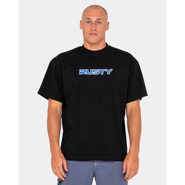 ラスティ Rusty 【 Mens Did You Know T-Shirt Mens Black 】 メンズ Tシャツ メンズ 黒色 ブラック