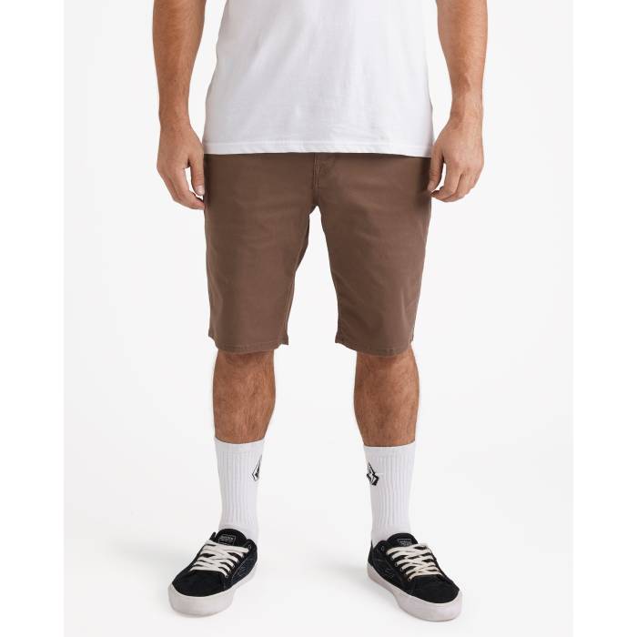 ボルコム Volcom 【 Mens V Solver Walkshorts Mens Mushroom 】 メンズ メンズ