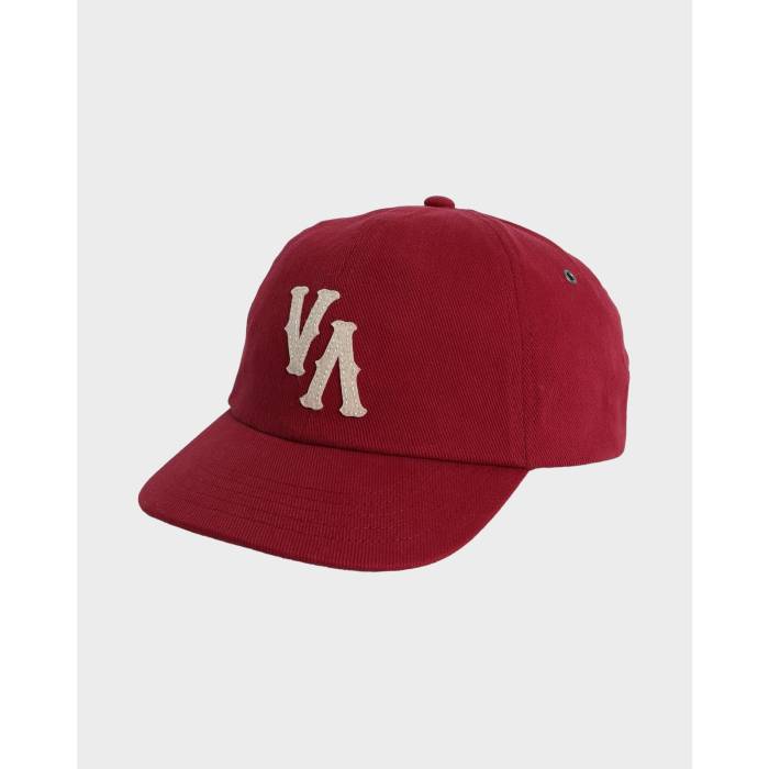 【★百貨店SALE★6/11夜夜中2時迄】ルーカ Rvca 【 Womens Dugout Dad Hat Womens Ruby Red 】 レディース レディース Red 赤・赤いこと