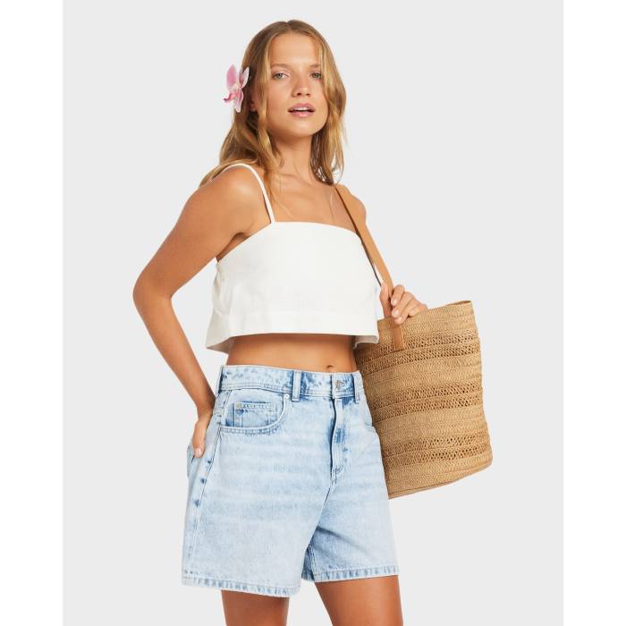 【★百貨店SALE★6/11十二時2時迄】ロキシー Roxy 【 Womens Find Your Light Tank Top Womens Bright White 】 レディース 貯蔵タンクいの一番 レディース 白いこと 白いこと