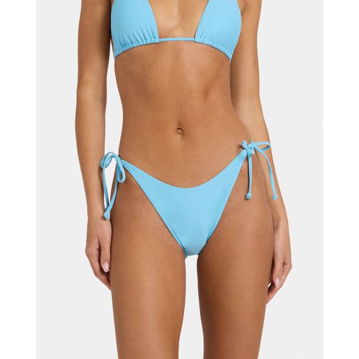 【★百貨店SALE★6/11十二時2時迄】Nunui 【 Womens Sailor Tie Side Bikini Bottom Womens Sky Blue 】 レディース タイ ズボン ボトムス レディース 天の原 青み 青色