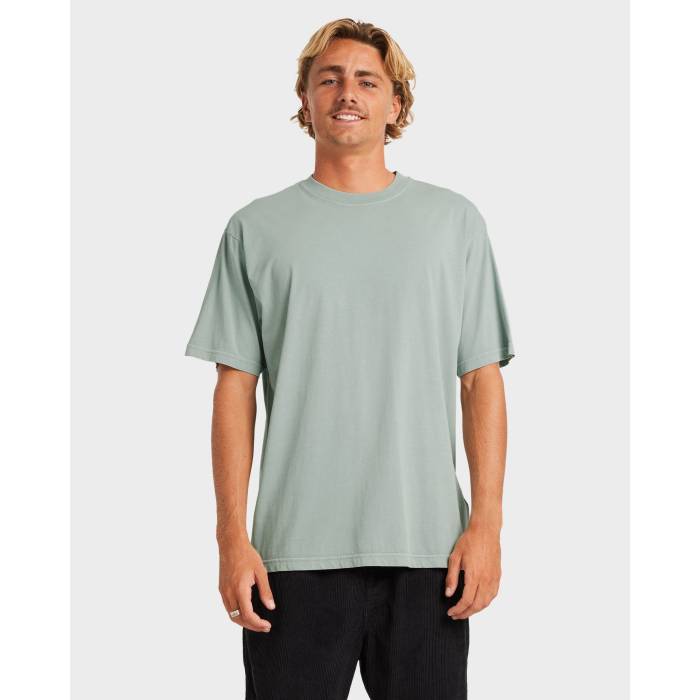 【★百貨店SALE★6/11真夜中2時迄】散らし広告ボン Billabong 【 Mens Premium Wave Wash T-Shirt Mens Jade 】 メンズ Premium 割り増し金 Wave ウェーブ・ウェイブ ティーシャツ メンズ 翡翆・ジェード