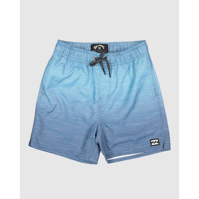 【★百貨店SALE★6/11十二時2時迄】散らし広告ボン Billabong 【 Boys 0-7 Sergio Layback 13\" Boardshorts Boys Light Navy 】 お坊っちゃん キッズ 紺色 米国海軍"