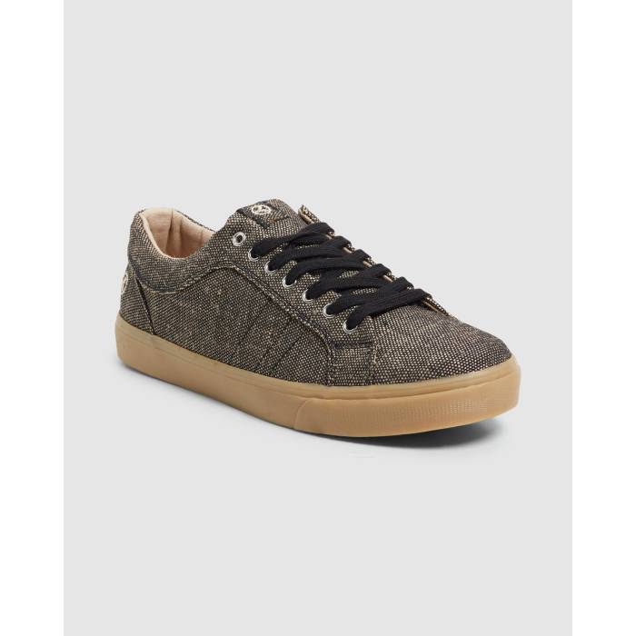 Kustom 【 Mens Finetime Hemp Black Sneakers Mens Hemp Black 】 メンズ 黒いこと 黒いこと メンズ 黒いこと 黒いこと