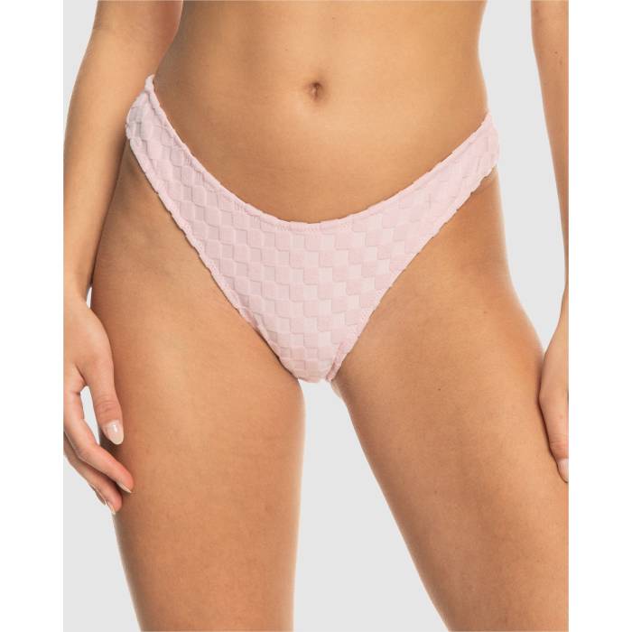 【★百貨店SALE★6/11十二時2時迄】ロキシー Roxy 【 Womens Happy Terry High Leg Cheeky Bikini Bottom Womens Pirouette 】 レディース 御機嫌 ズボン ボトムス レディース