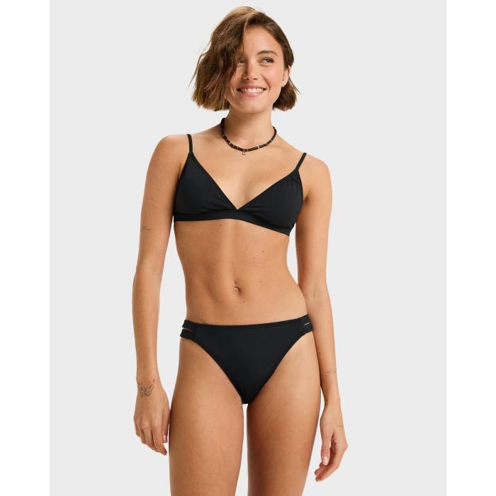 【★百貨店SALE★6/11真夜中2時迄】ロキシー Roxy 【 Womens Beach Classics Bikini Bottom Womens Anthracite 】 レディース ズボン ボトムス レディース