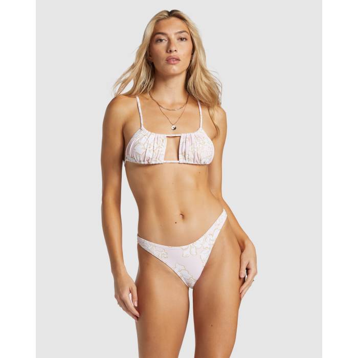 【★百貨店SALE★6/11十二時2時迄】散らし広告ボン Billabong 【 Womens The Tropics Call Alina Bralette Bikini Top Womens Feelin Peachy 】 レディース レディース