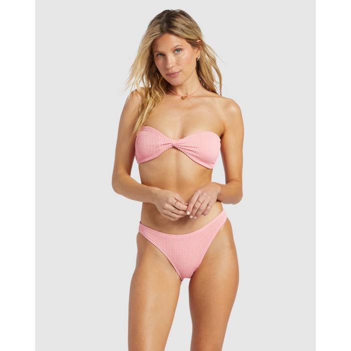 ビラボン Billabong 【 Womens Summer High Twist Bandeau Bikini Top Womens Flamingo 】 レディース Summer サマー ハイ レディース