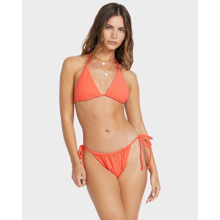【★百貨店SALE★6/11真夜中2時迄】散らし広告ボン Billabong 【 Womens In The Loop Bikini Bottom Womens Papaya 】 レディース ズボン ボトムス レディース