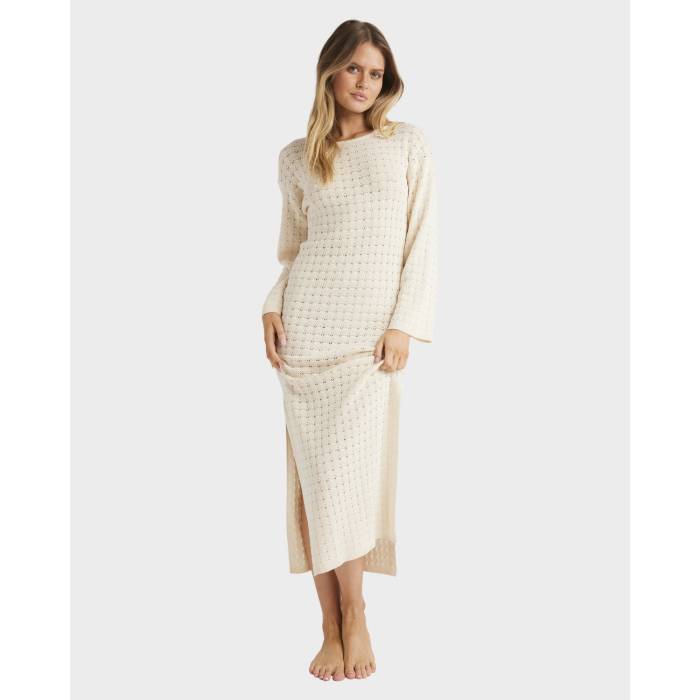 【★百貨店SALE★6/11十二時2時迄】散らし広告ボン Billabong 【 Womens On My Mind Maxi Dress Womens Whitecap 】 レディース お召しもの レディース