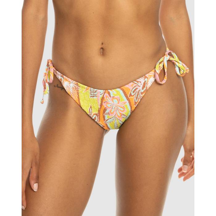 【★百貨店SALE★6/11真夜中2時迄】ロキシー Roxy 【 Womens Floraldelic Bikini Smock Bikini Bottom Womens Mock Orange Roxy Delic 】 レディース ズボン ボトムス レディース orange 橙・オレンジ色 Roxy ロキシー