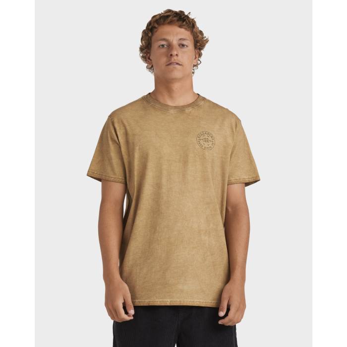 ビラボン Billabong 【 Mens Big Wave Daz T-Shirt Mens Khaki 】 メンズ Wave ウェーブ・ウェイブ Tシャツ メンズ カーキ