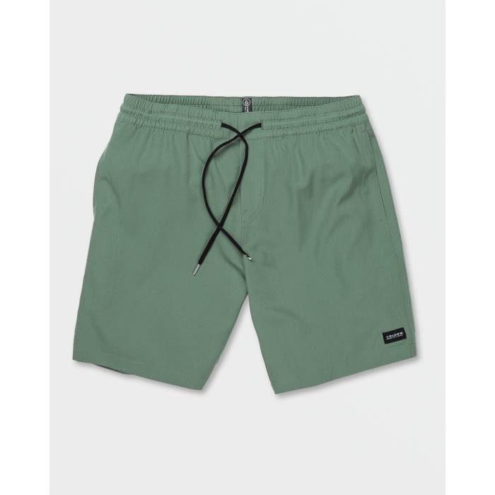 【★百貨店SALE★6/11十二時2時迄】ボルコム Volcom 【 Mens Stones 18\" Hybrid Shorts Mens Dark Forest 】 メンズ Hybrid 変わり種 さる股引き メンズ フォレスト"