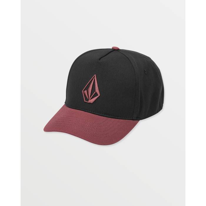 ボルコム Volcom 【 Mens Embossed Stone Baseball Cap Mens Merlot 】 メンズ ベースボール キャップ 帽子 メンズ