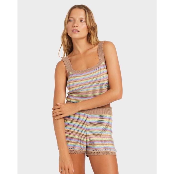 ロキシー Roxy 【 Womens Milly Tank Top Womens Rainbow 】 レディース タンクトップ レディース 虹色 レインボー