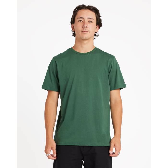 ボルコム Volcom 【 Mens Aus Solid T-Shirt Mens Billiard 】 メンズ 益荒男 プルオーバー メンズ