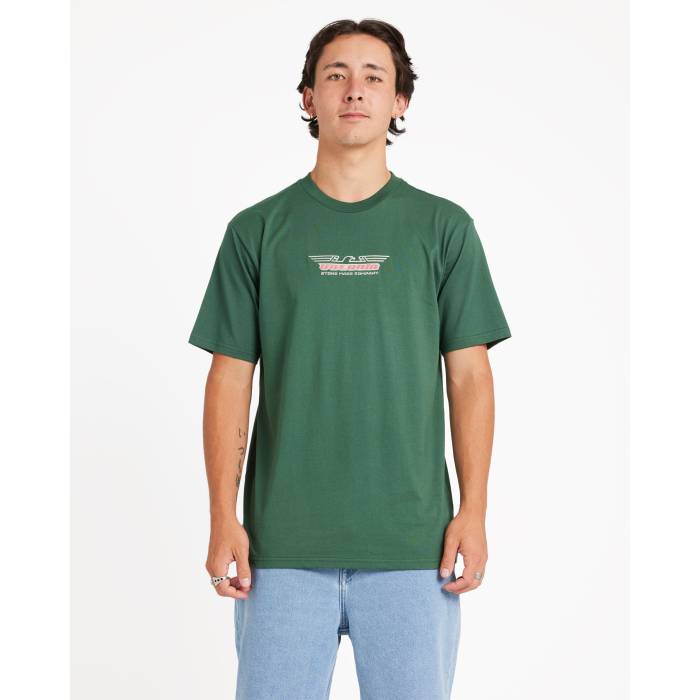 【★百貨店SALE★6/11十二時2時迄】ボルコム Volcom 【 Mens Swooped T-Shirt Mens Billiard 】 メンズ プルオーバー メンズ