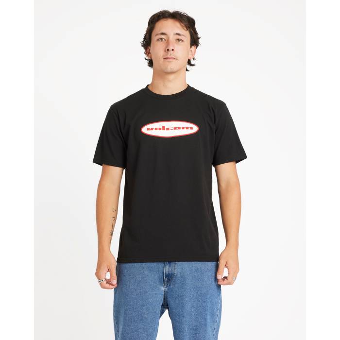 【★百貨店SALE★6/11十二時2時迄】ボルコム Volcom 【 Mens Quone 2.0 T-Shirt Mens Black 】 メンズ プルオーバー メンズ 黒いこと 黒いこと