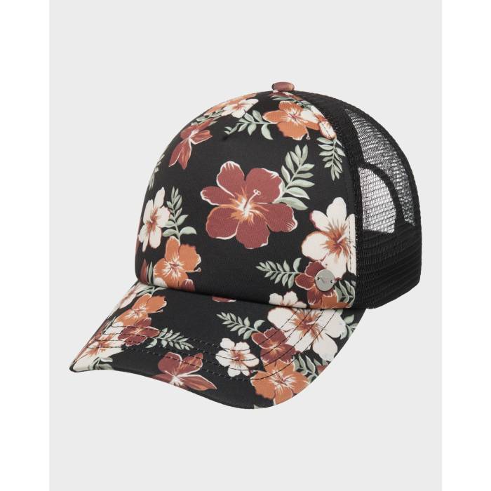 【★百貨店SALE★6/11夜夜中2時迄】ロキシー Roxy 【 Womens Beautiful Morning Cap Womens Almond Tropical Feels 】 レディース 旗がしら かぶり笠 レディース