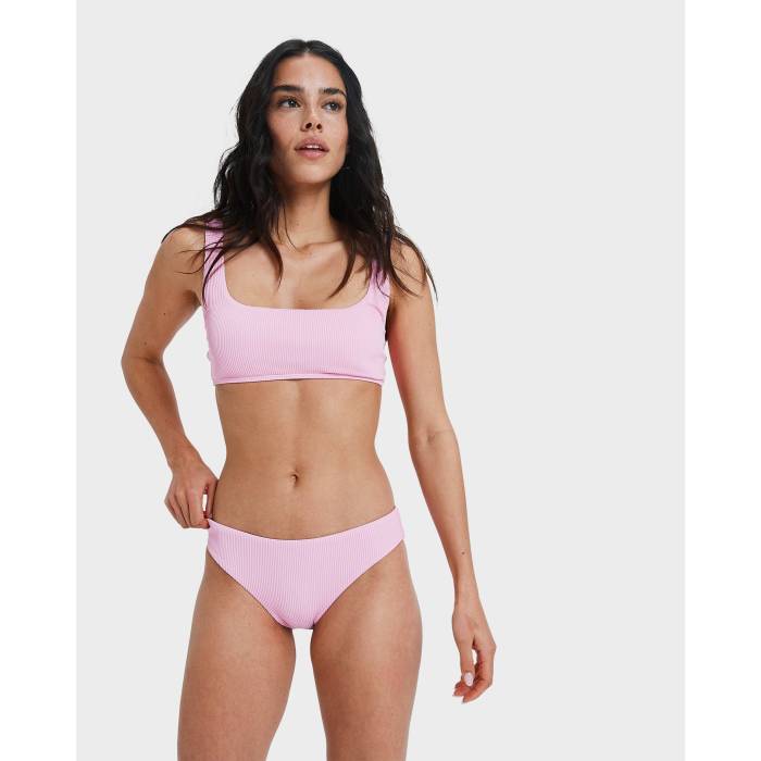 【★百貨店SALE★6/11真夜中2時迄】ロキシー Roxy 【 Womens Rib  Love Bikini Bottom Womens Bonbon 】 レディース ズボン ボトムス レディース