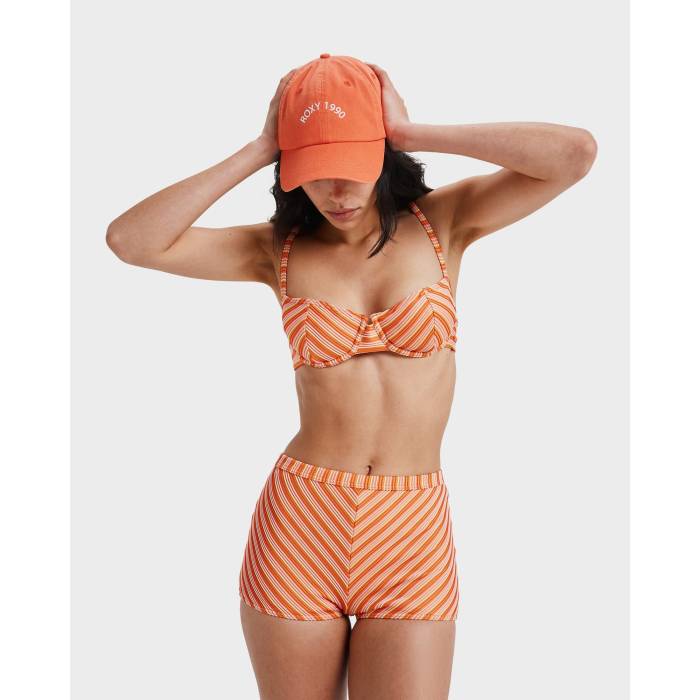 【★百貨店SALE★6/11真夜中2時迄】ロキシー Roxy 【 Womens Moana Shorty Bikini Bottom Womens Tigerlily 】 レディース ズボン ボトムス レディース