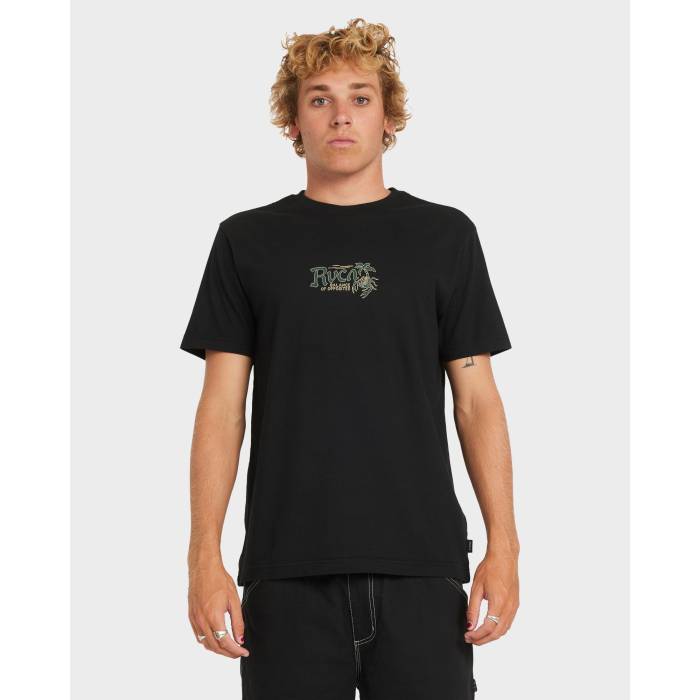 ルーカ Rvca 【 Mens Stingbay T-Shirt Mens Black 】 メンズ Tシャツ メンズ 黒色 ブラック 14,544円