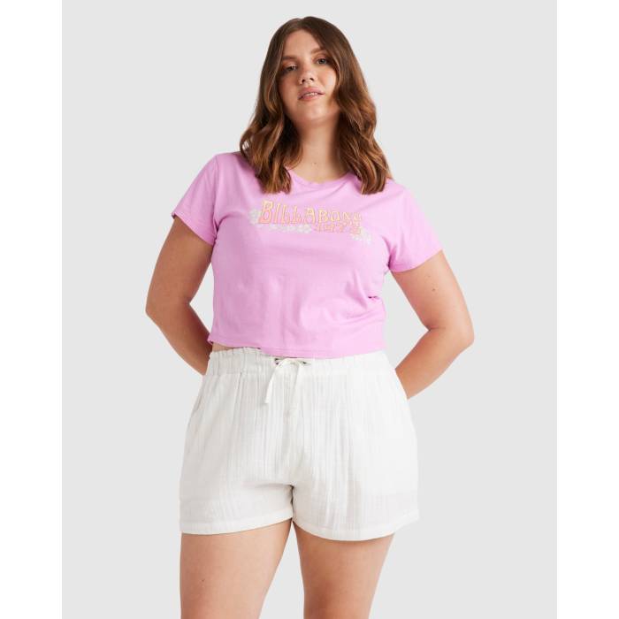 ビラボン Billabong 【 Womens Remy Eco Elastic Waist Shorts Womens Salt Crystal 】 レディース ショーツ レディース|スニケス