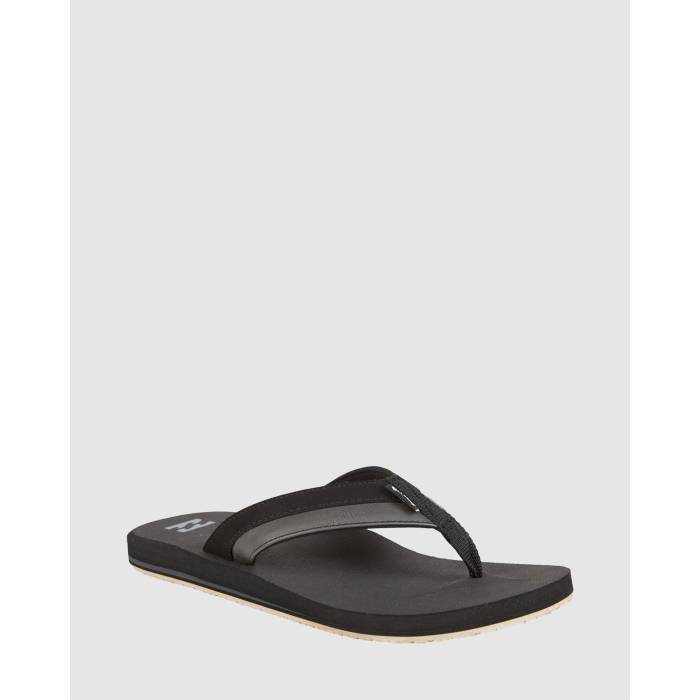 散らし広告ボン Billabong 【 Mens All Day Impact Thongs Mens Black 】 メンズ 差しひびき メンズ 黒いこと 黒いこと 靴-ビーチサンダル-メンズ靴