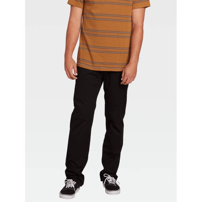 ボルコム Volcom 【 Mens Solver Lite 5 Pocket Chinos Mens Black 】 メンズ ライト メンズ 黒色 ブラック