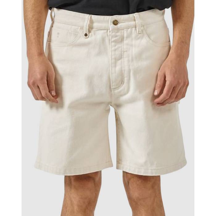 【★百貨店SALE★6/11十二時2時迄】Thrills 【 Mens Slacker Denim Shorts Mens Heritage White 】 メンズ ジーンズ さる股引き メンズ 白いこと 白いこと