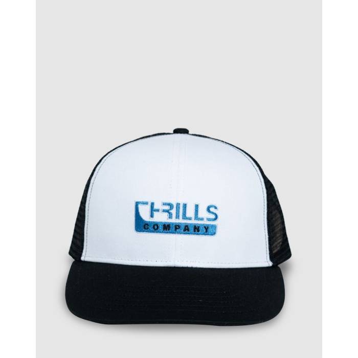 Thrills 【 Mens Services Trucker Cap Mens Black 】 メンズ トラッカー キャップ 帽子 メンズ 黒色 ブラック