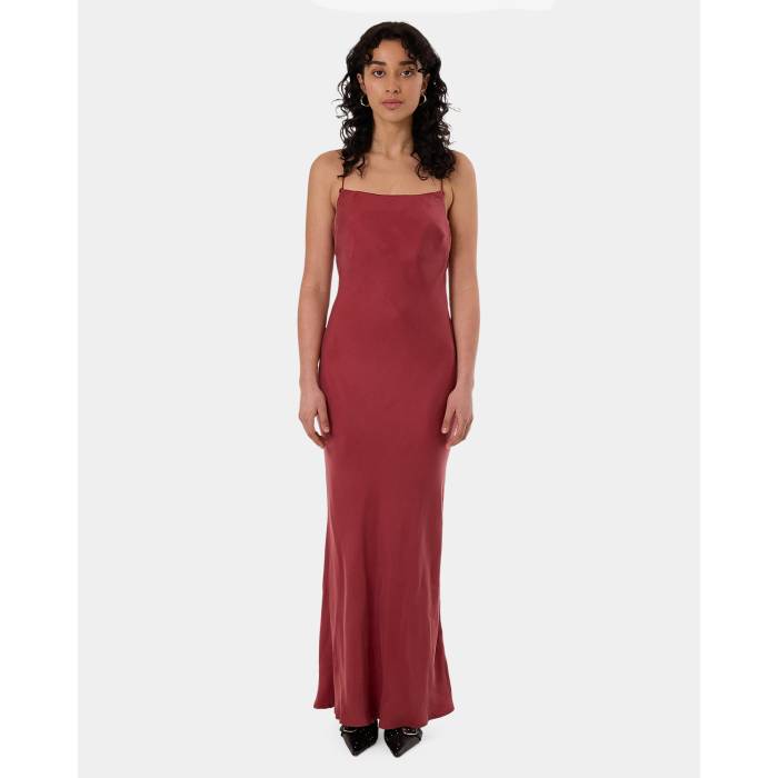 【★百貨店SALE★6/11十二時2時迄】Thrills 【 Womens Blair Bias Slip Maxi Dress Womens Cabernet 】 レディース お召しもの レディース