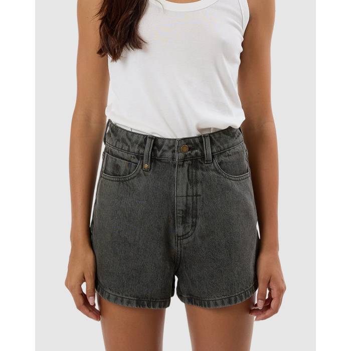 Thrills 【 Womens Erica Shorts Womens Light Canteen/Black 】 レディース ショーツ レディース 黒色 ブラック